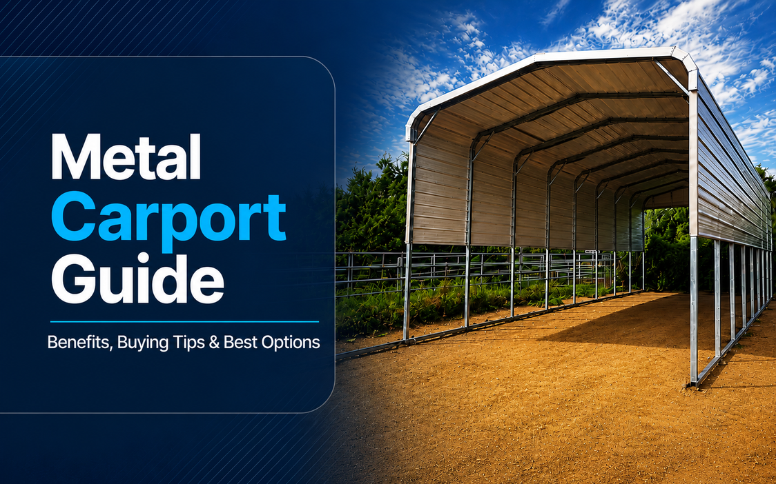 Metal Carport Guide: Benefits, Buying Tips, and How to Choose the Right One
