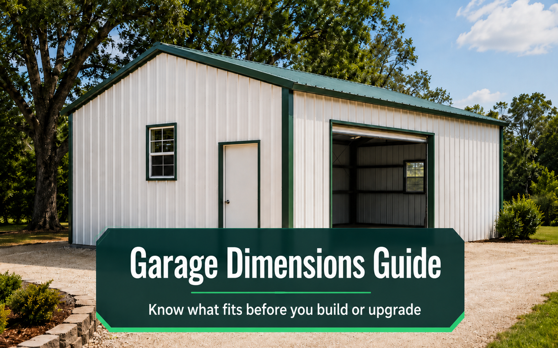 Garage Dimensions Guide: Standard Sizes for Cars, Trucks, SUVs and RVs