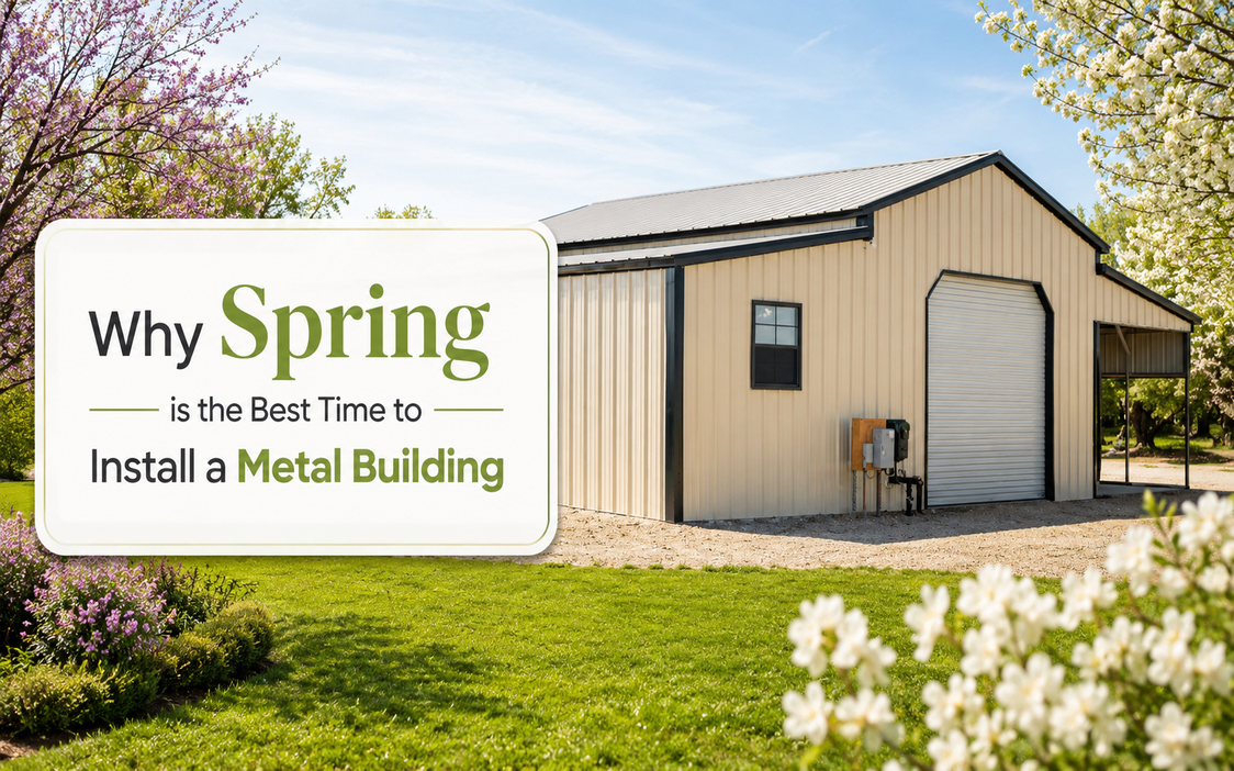 Why Spring is the Best Time to Install a Metal Building