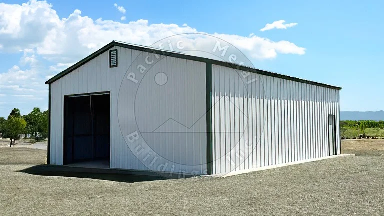 30x40x12 Metal Building | Factory-Direct Steel building | Pacific Metal ...