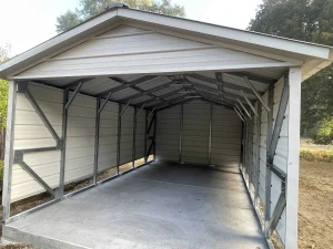 12x20x7 Enclosed Carport