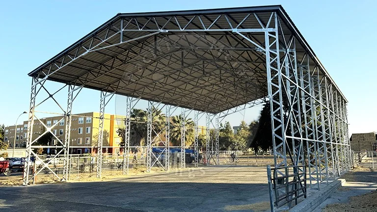 50×80 Commercial Metal Carport