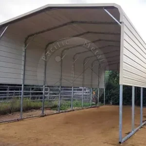 18x40x12 Classical Style Carport