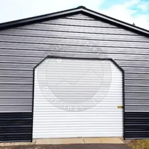 22x25x11 Metal Garage