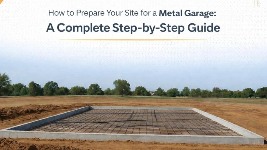 How to Prepare Your Site for a Metal Garage